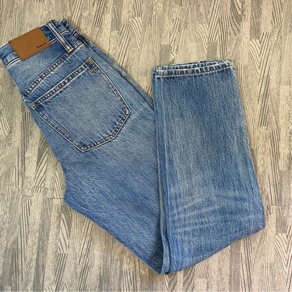 Madewell Stovepipe High Rise Button Fly Ankle Jeans - Picture 9 of 14